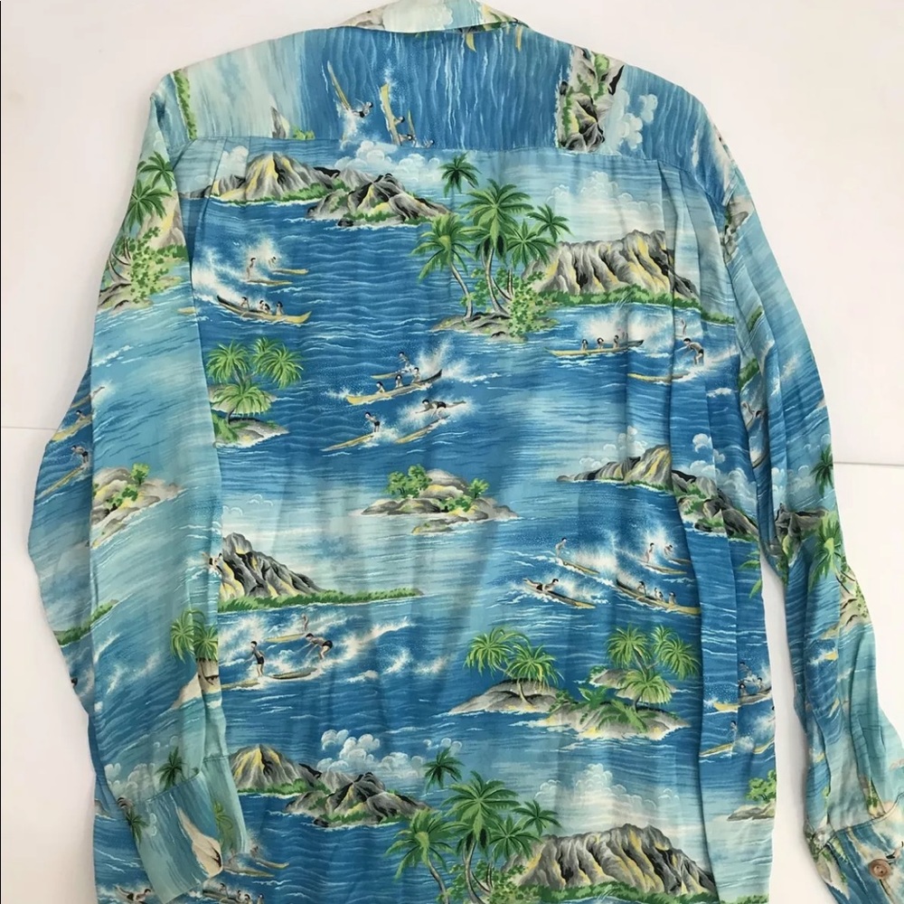 SOLD Kramers Vintage Aloha Hawaiian Silky Shirt